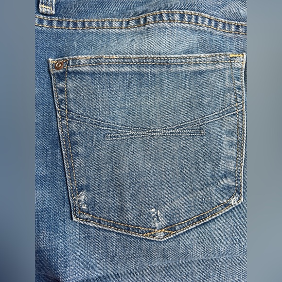 Distressed Gap Denim Skirt - Picture 3 of 8